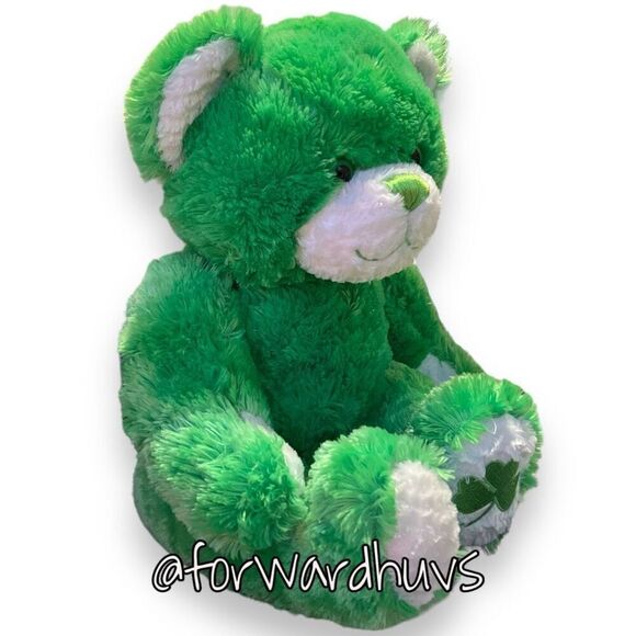 Build-A-Bear Lucky O' Teddy Plush - Limited Edition St. Patrick's Day 2005 - Picture 3 of 10